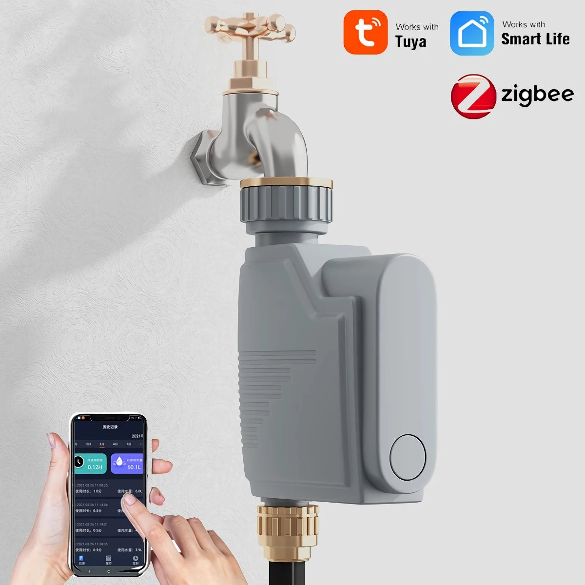 Zigbee Garden Watering Timer and Sensor Options