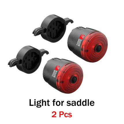 Feu arrière de vélo intelligent avec freinage automatique : illuminez votre trajet avec sécurité et style