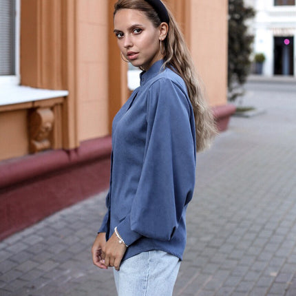 Long Lantern Sleeve Vintage Shirt - Wnkrs