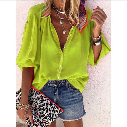 Women's Summer Chiffon Blouse - Wnkrs