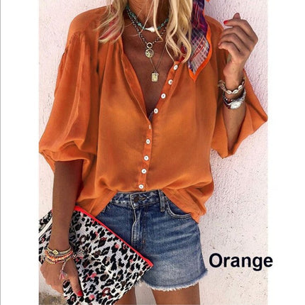 Women's Summer Chiffon Blouse - Wnkrs