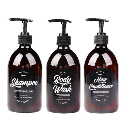 3-in-1 Bathroom Dispensers Set - wnkrs