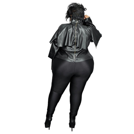 Turtleneck Ruffle Sleeve Blouse - Wnkrs