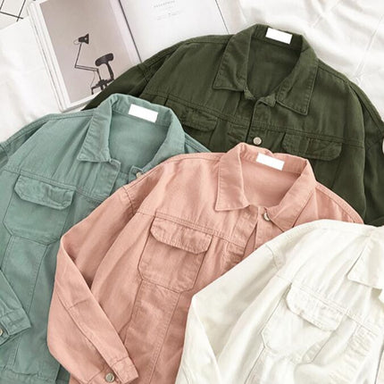 Denim Kawaii Women's Jacket - Wnkrs