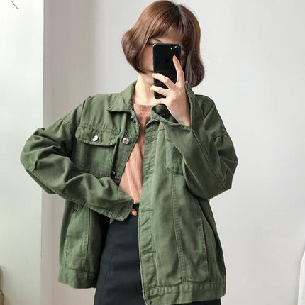 Denim Kawaii Women's Jacket - Wnkrs