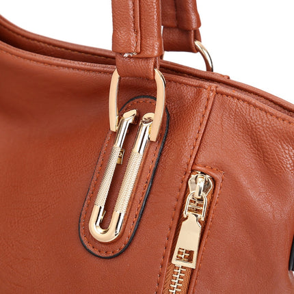 Classic Faux Leather Tote Bag for Women - Wnkrs