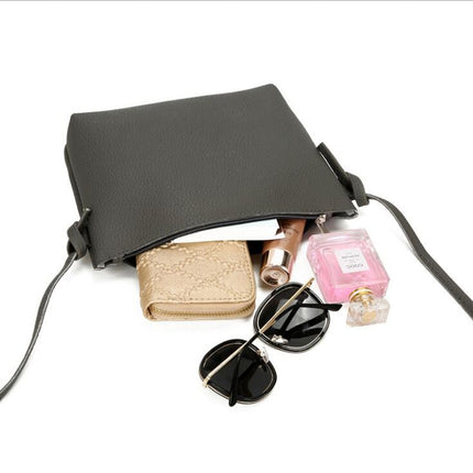 Women's Soft Leather Shoulder Handbag - Wnkrs