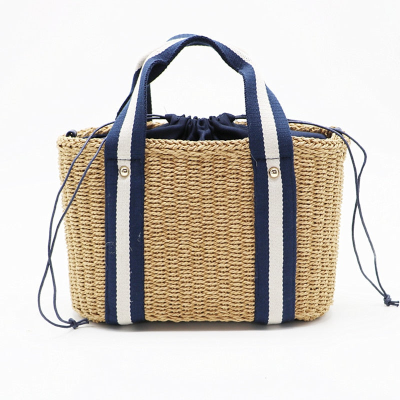 Women's Bohemian Summer Straw Bag