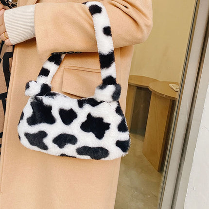 Women's Animal Printed Muff Bag - Wnkrs