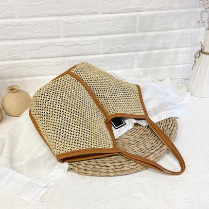 Casual Multicolord Straw Women's Shoulder Bag - Wnkrs