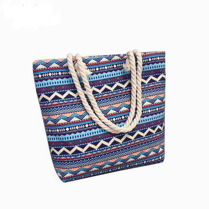 Women Patterned Tote Canvas Shoulder Bags - Wnkrs