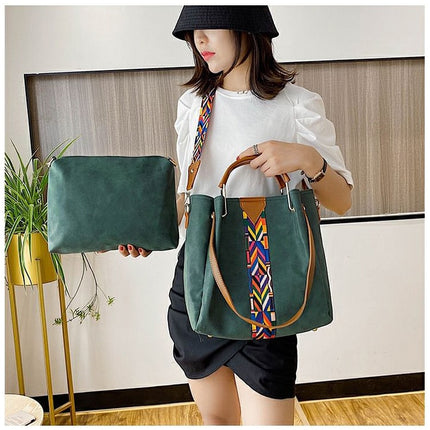 Women's Ethnic Patterned Shoulder Bag - Wnkrs