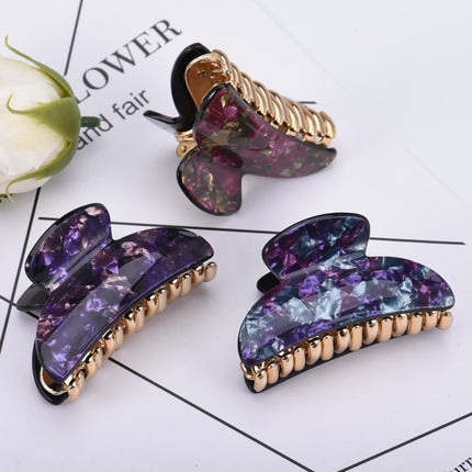 Acrylic Hair Claw with Print - wnkrs