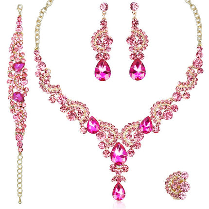Fashion Crystal Jewelry Sets - Wnkrs