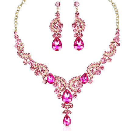 Fashion Crystal Jewelry Sets - Wnkrs
