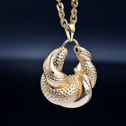Ensemble collier et boucles d'oreilles Sunny pour femme