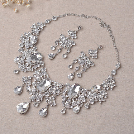 Women's Luxury Water Drop African Crystal Jewelry Set - wnkrs