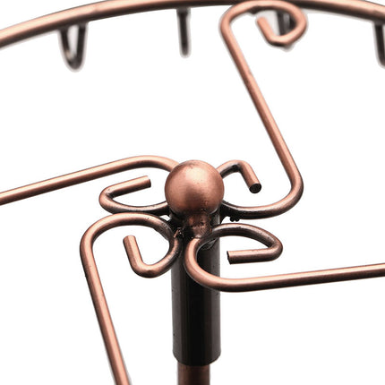 Rotating Jewelry Holder with Hooks - wnkrs