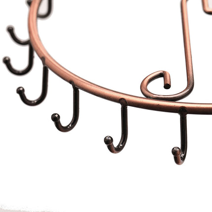 Rotating Jewelry Holder with Hooks - wnkrs