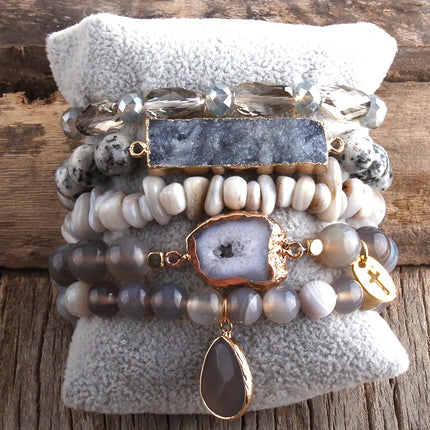 Boho Beaded Bracelet Set - Wnkrs