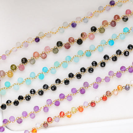 Natural Stone Tourmaline Bracelet - Wnkrs