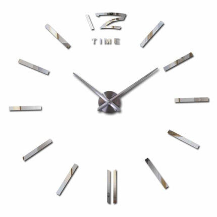 Large Acrylic Mirror Wall Clock - wnkrs