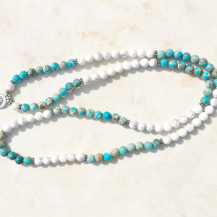 Fashion Natural Stone Bracelet with Lotus - Wnkrs