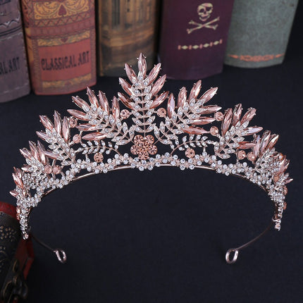 Colorful Zinc Tiara with Stones - Wnkrs