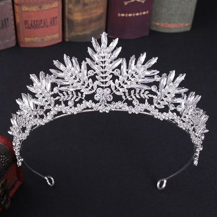 Colorful Zinc Tiara with Stones - Wnkrs