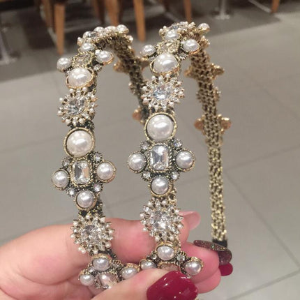 Luxury Vintage Baroque Rhinestone Headband - Wnkrs