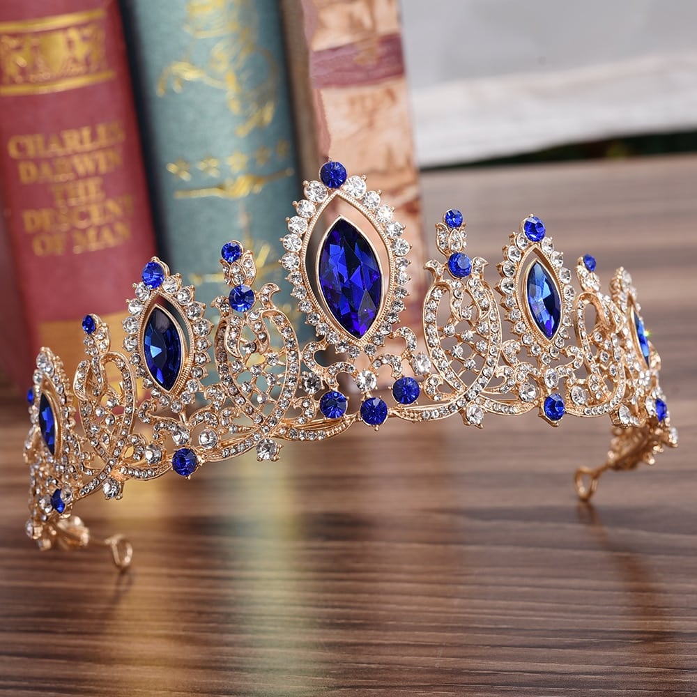 Crystal Zinc Hair Crown