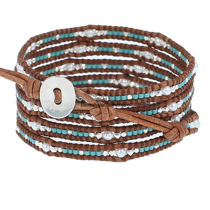 Elegant Multilayer Stone Bracelet - wnkrs