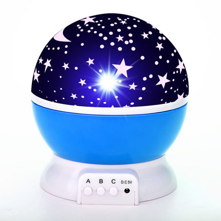 LED Starry Sky Rotating Night Light - Wnkrs