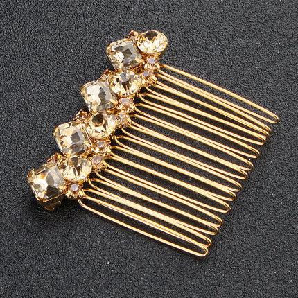 Fashionable Glass Stones Bridal Headwear - Wnkrs