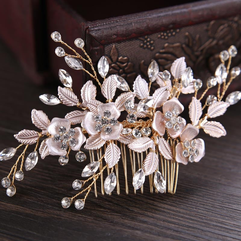 Crystal Side Comb in Different Colors