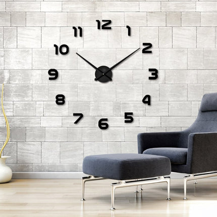 Minimalistic Acrylic Wall Sticker Clock - wnkrs