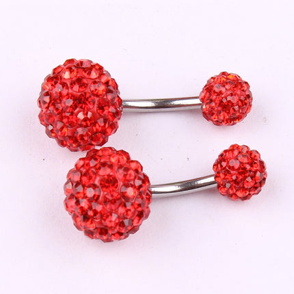 Luxury Summer Sparkling Steel Belly Ring - Wnkrs
