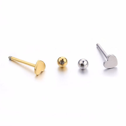 Cute Heart Tongue Ring - Wnkrs