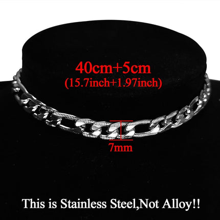 Men's Thick Cuban Link Chain Choker - Wnkrs
