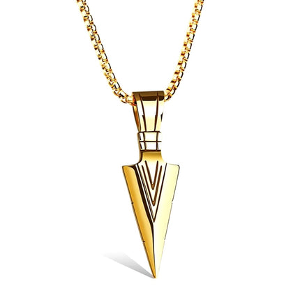 Men's Arrowhead Pendant Necklace - Wnkrs