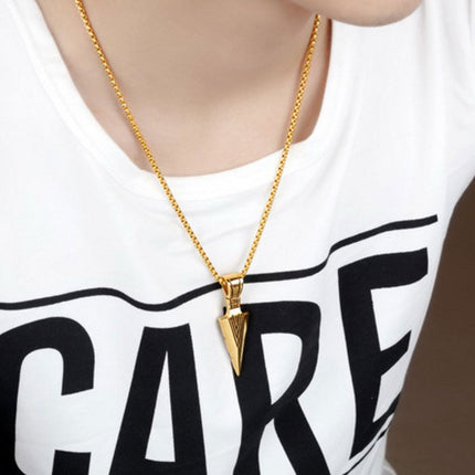 Men's Arrowhead Pendant Necklace - Wnkrs