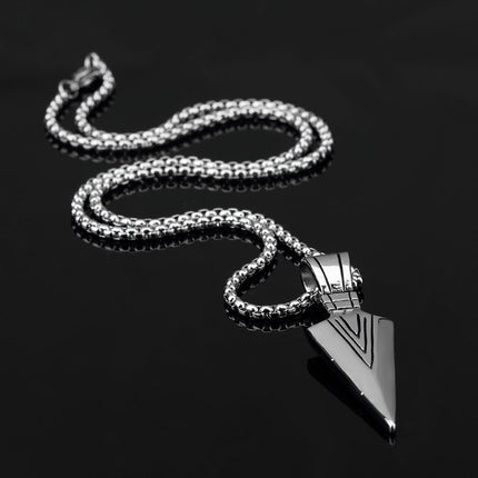 Men's Arrowhead Pendant Necklace - Wnkrs