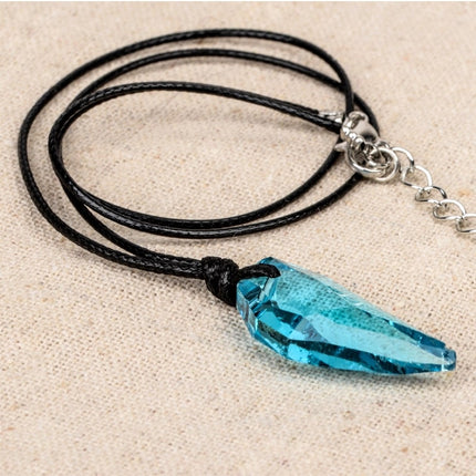 Men's Crystal Wolf Tooth Pendant Necklace - Wnkrs