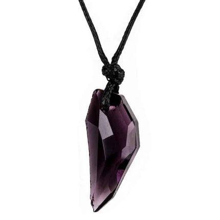 Men's Crystal Wolf Tooth Pendant Necklace - Wnkrs