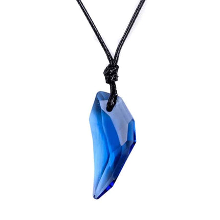 Men's Crystal Wolf Tooth Pendant Necklace - Wnkrs