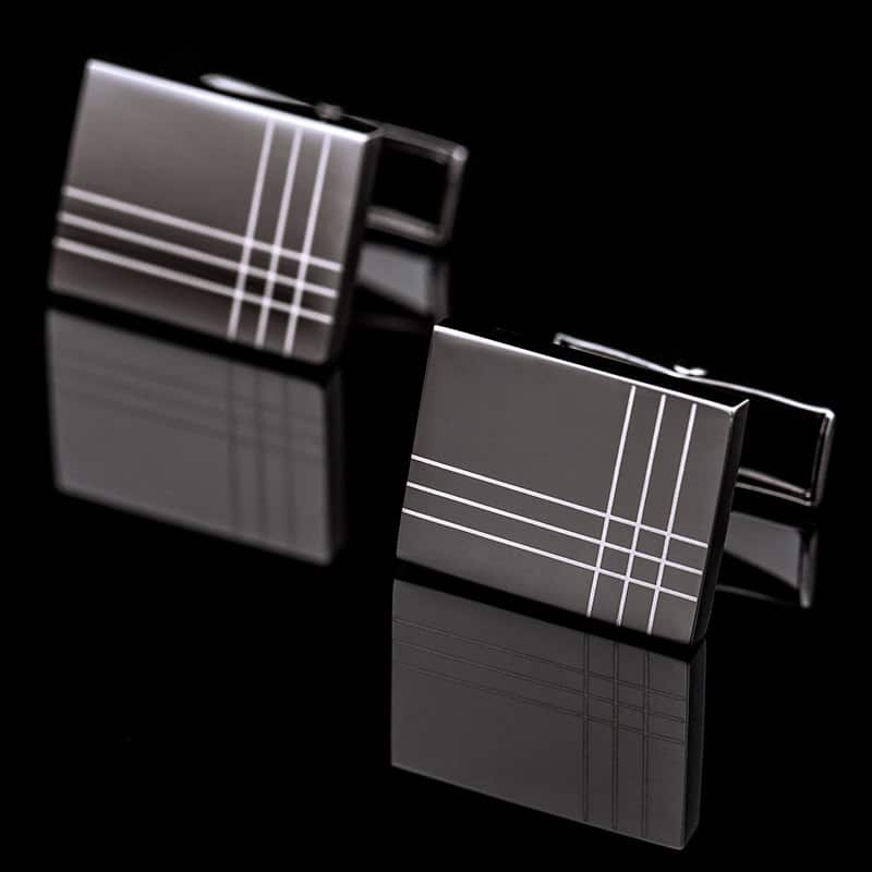 Men's Elegant Black CuffLinks