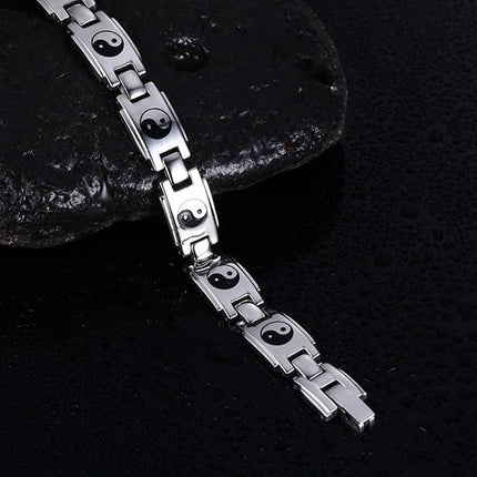 Men's Ying Yang Magnetic Bracelet - wnkrs