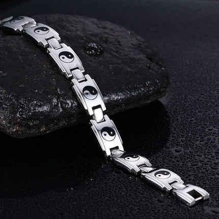 Men's Ying Yang Magnetic Bracelet - wnkrs