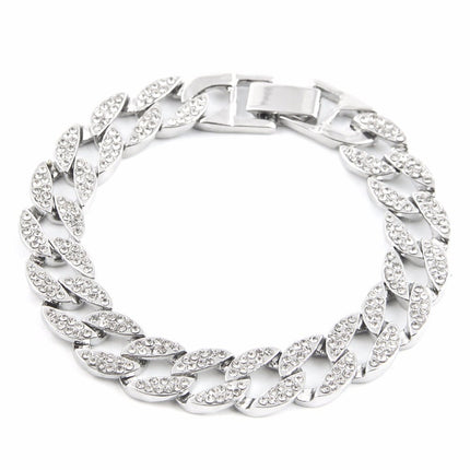 Men's Luxury Iced Out Rhinestone Bracelets - Wnkrs