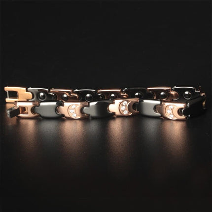 Crystal Moon Magnetic Bracelet - Wnkrs